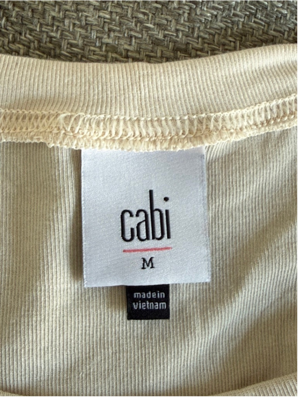 Cabi Boxy Striped Tee Size M - Picture 3 of 4